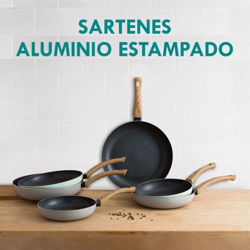 SARTENES DE ALUMINIO ESTAMPADO MOSS