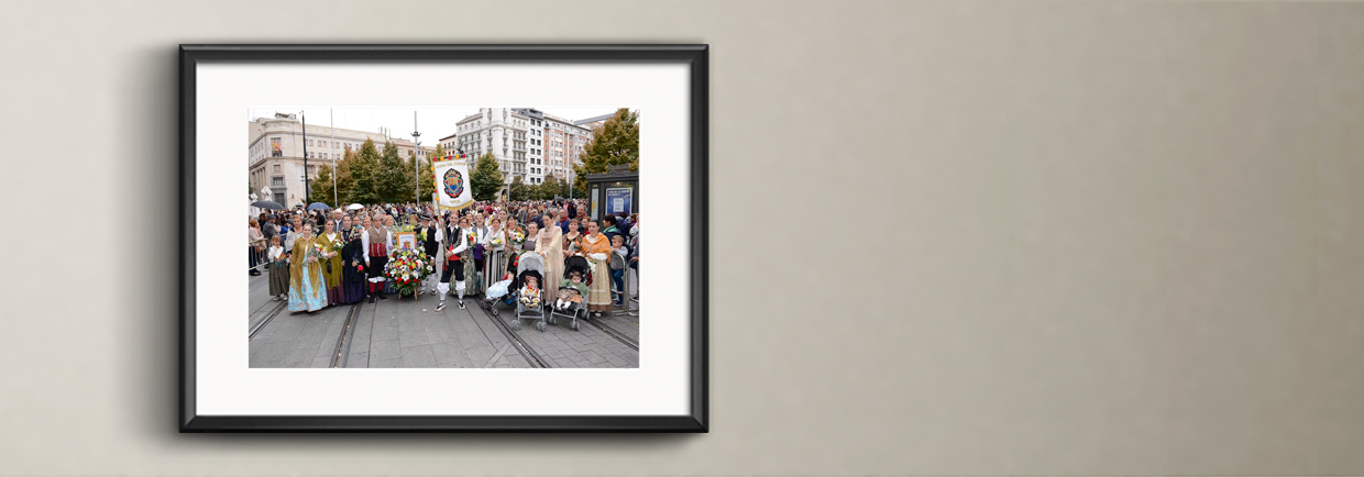 Pilar. Ofrenda de Flores 2017